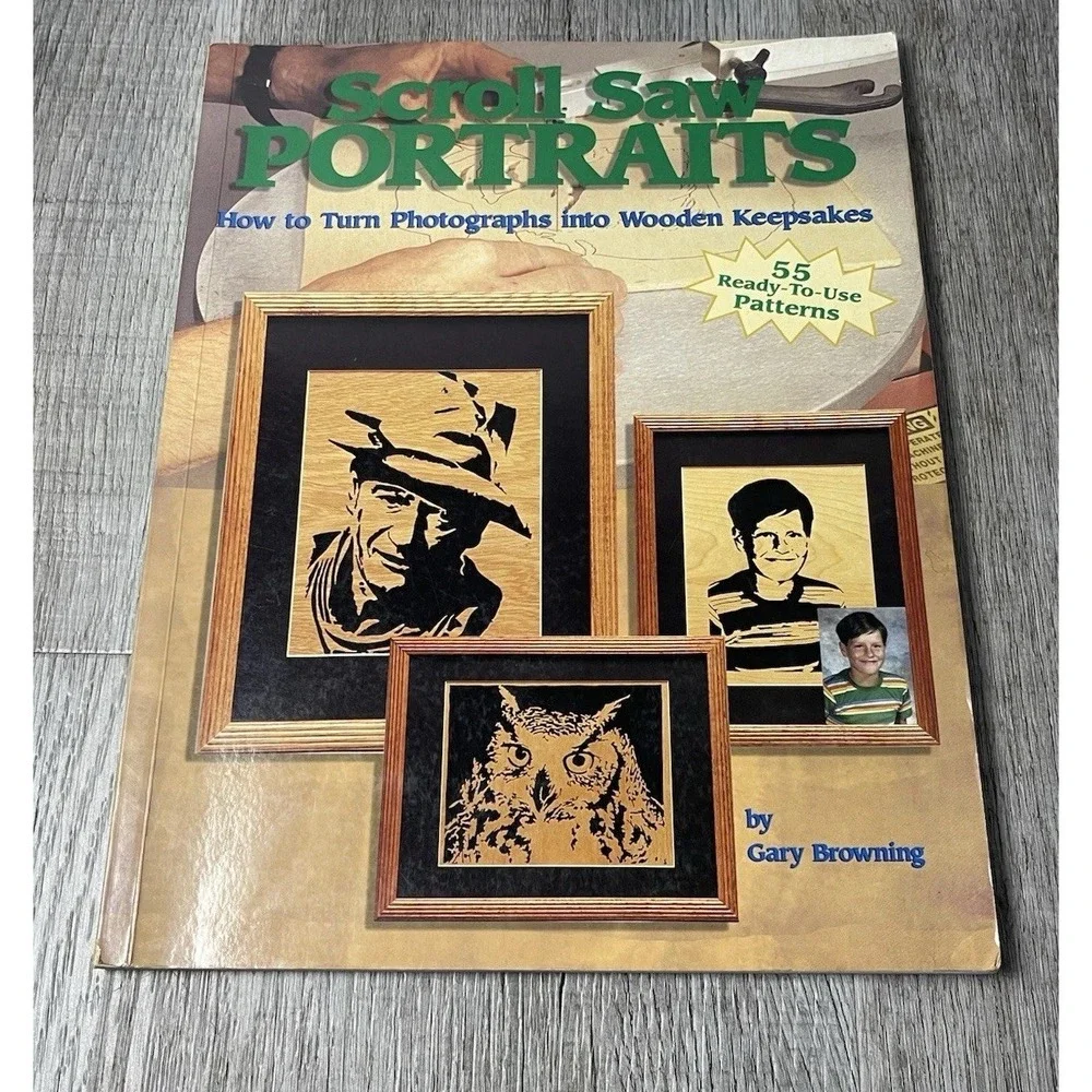 Vintage Scroll Saw Portraits: How to Turn Photos Into Wooden Keepsakes‎ 2001
